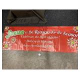 Jesus Is the Reason Christmas Banner