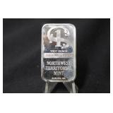 1oz .999 Pure Silver Bar