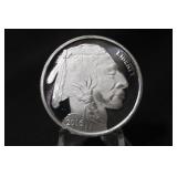 1oz .999 Pure Silver Buffalo Coin