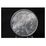 1oz .999 Pure Silver Buffalo Coin