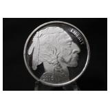 1oz .999 Pure Silver Buffalo Coin