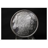 1oz .999 Pure Silver Buffalo Coin