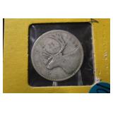 1944 Canadian Silver Quarter