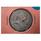 1947 Canadian Silver Quarter