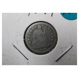 1849 Seated Liberty Dime