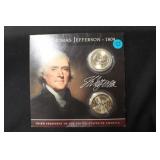 Uncirculated Thomas Jefferson Dollar Set