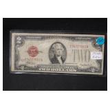 1928D $2 Dollar Red Seal