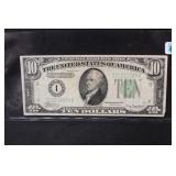 1934A $10 Dollar Bank Note