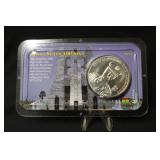 2002 Ghana Silver 100 Sika .925 Silver