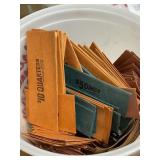 Paper Coin holder rolls