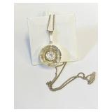 .925 Silver Necklace 10.4g   T