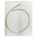 .925 Silver  17" Necklace  29.2g  HC