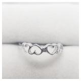 Sterling Silver Ring (~Size 8)