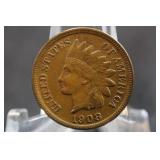 1908-S Indian Head Cent Full Liberty Key Date