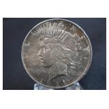1927-D U.S. Silver Peace Dollar Toned