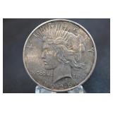 1926-D Uncirculated Toned Peace Dollar
