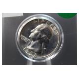 1958 Uncirculated Washington Silver Quarter