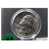 1958-D Uncirculated Washington Silver Quarter