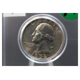1956-D Uncirculated Washington Silver Quarter