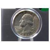 1951 Uncirculated Washington Silver Quarter
