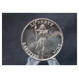 Vintage 1oz .999 Pure Silver Coin