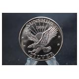 1986 Vintage Uncirculated 1oz .999 Silver Coin