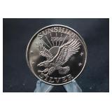 1986 Vintage Uncirculated 1oz .999 Silver Coin