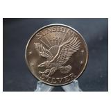1986 Vintage Uncirculated 1oz .999 Silver Coin