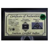 1 Grain Fractional .999 Pure Platinum Bar