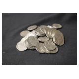 Lot of 50 No-Date Buffalo Nickels