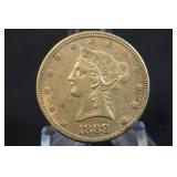 1888 $10 Liberty Head Gold Coin