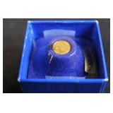 24kt Gold Ronald Reagan Fractional Coin