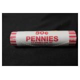 Roll of New Lincoln Cents