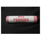 Roll of New Lincoln Cents