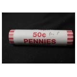 Roll of New Lincoln Cents