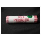 Roll of New Lincoln Cents