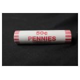 Roll of New Lincoln Cents
