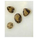 Smoky Quarts Parcel 3.06ct  Mixed Cuts