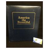 America the beautiful-Huge volume stamp /card