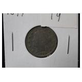 1899 V Nickel Liberty Head