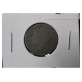 1898 V Nickel Liberty Head