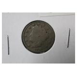 1912 V Nickel Liberty Head