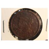 1843 Large Cent Full Liberty
