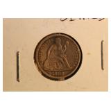 1888 Seated Liberty Dime, Beautiful