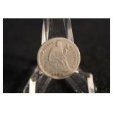 1889 Seated Liberty Dime, Beautiful