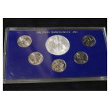 2000 Silver Eagle .999 with State Quarters