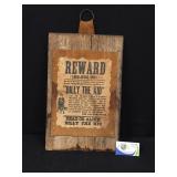Reward Billy the kid wall art