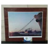 M/S Mathilde Bolten Entering Port Newark Artwork