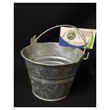 Galvanized bucket