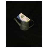 Galvanized miniature watering can